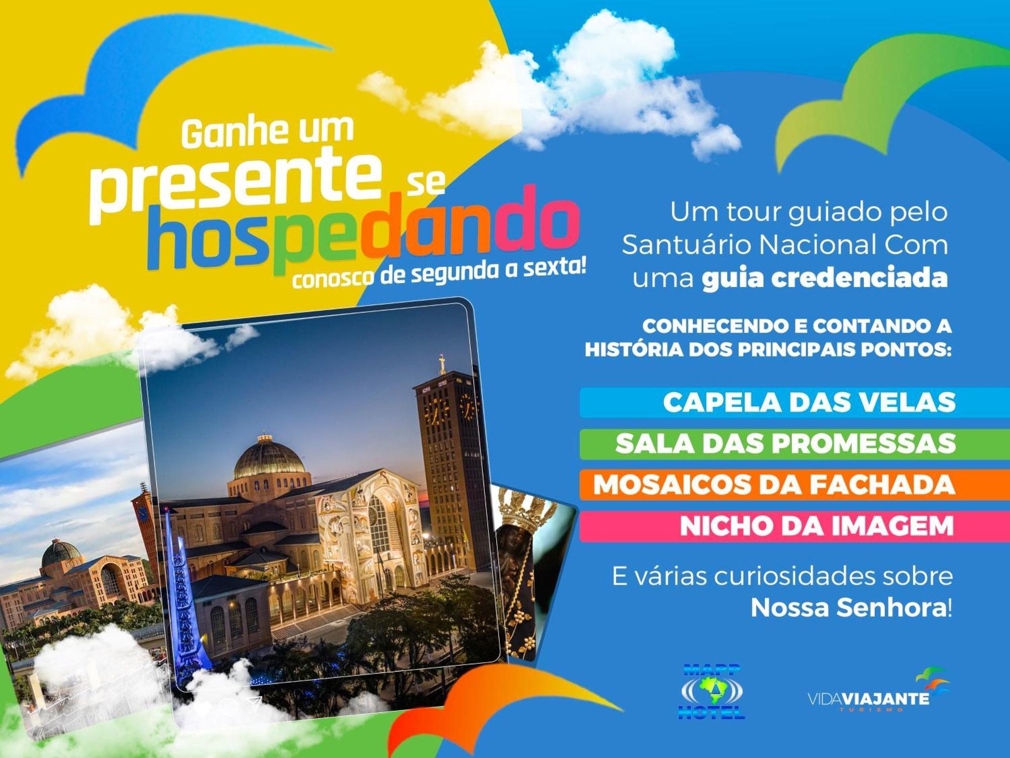 Mapp Hotel Aparecida-Sp Экстерьер фото